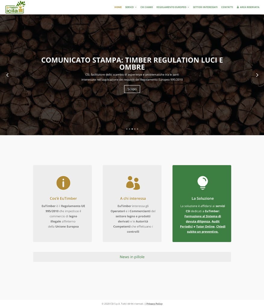 Portfolio siti web 7 legno legale portfolio